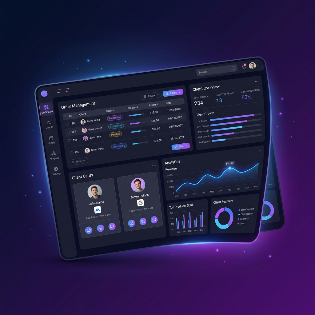 ASH CRM Dashboard